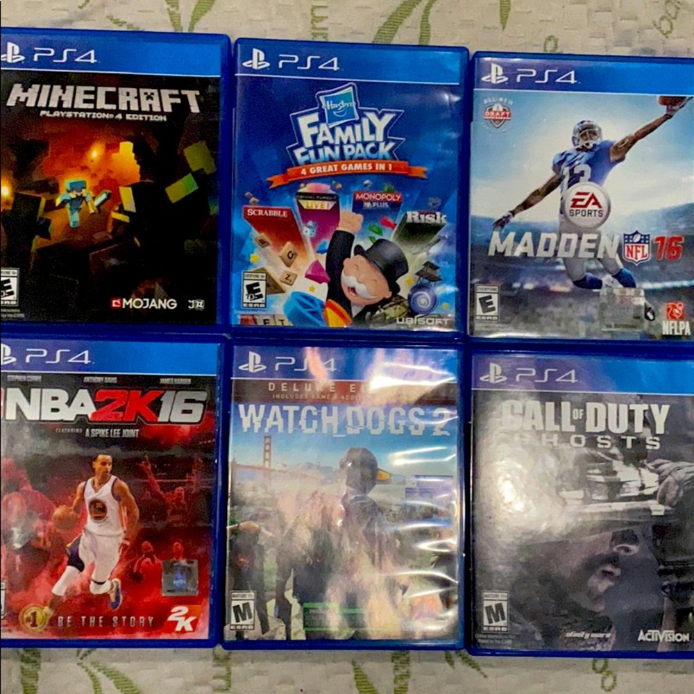 PS4 Games bundle